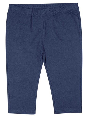 Marineblaue baumwollleggings - marineblaue,